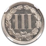 1873 Three Cent Nickel PF-67+ NGC (Closed 3)