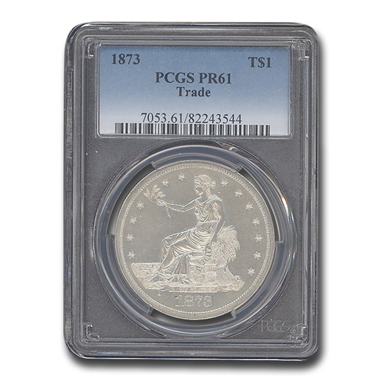 1873 Trade Dollar PR-61 PCGS 1873 Trade Dollar PR-61 PCGS