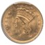 1874 $1 Indian Head Gold MS-64 PCGS CAC
