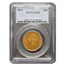 1874 $10 Gold Liberty Eagle AU-53 PCGS
