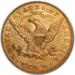 1874 $10 Liberty Gold Eagle XF