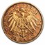 1874-1902 Germany Gold 10 Marks Saxony Albert Avg Circ