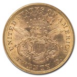 1874 $20 Liberty Gold Double Eagle MS-61 NGC