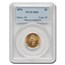 1874 $3 Gold Princess MS-61 PCGS