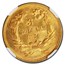 1874 $3 Gold Princess MS-62+ NGC