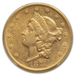1874-CC $20 Liberty Gold Double Eagle AU-53 PCGS