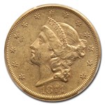 1874-CC $20 Liberty Gold Double Eagle AU-55 PCGS