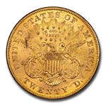 1874-CC $20 Liberty Gold Double Eagle MS-61+ CACG