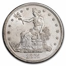 1874-CC Trade Dollar BU