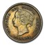 1874-H Canada Silver 5 Cents Victoria AU-53 PCGS