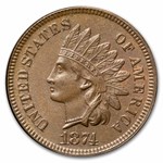 1874 Indian Head Cent BU