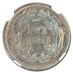 1874 Liberty Seated Dime PF-63 NGC CAC