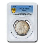 1874 Liberty Seated Half Dollar MS-66 PCGS (Arrows)