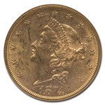 1874-S $20 Liberty Gold Double Eagle MS-61 NGC