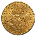 1874-S $20 Liberty Gold Double Eagle MS-61 PCGS