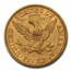 1874-S $5 Liberty Gold Half Eagle AU-58 PCGS CAC