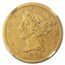 1874-S $5 Liberty Gold Half Eagle VF-30 NGC