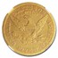 1874-S $5 Liberty Gold Half Eagle VF-30 NGC