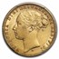 1874-S Australia Gold Sovereign Young Victoria MS-61 PCGS