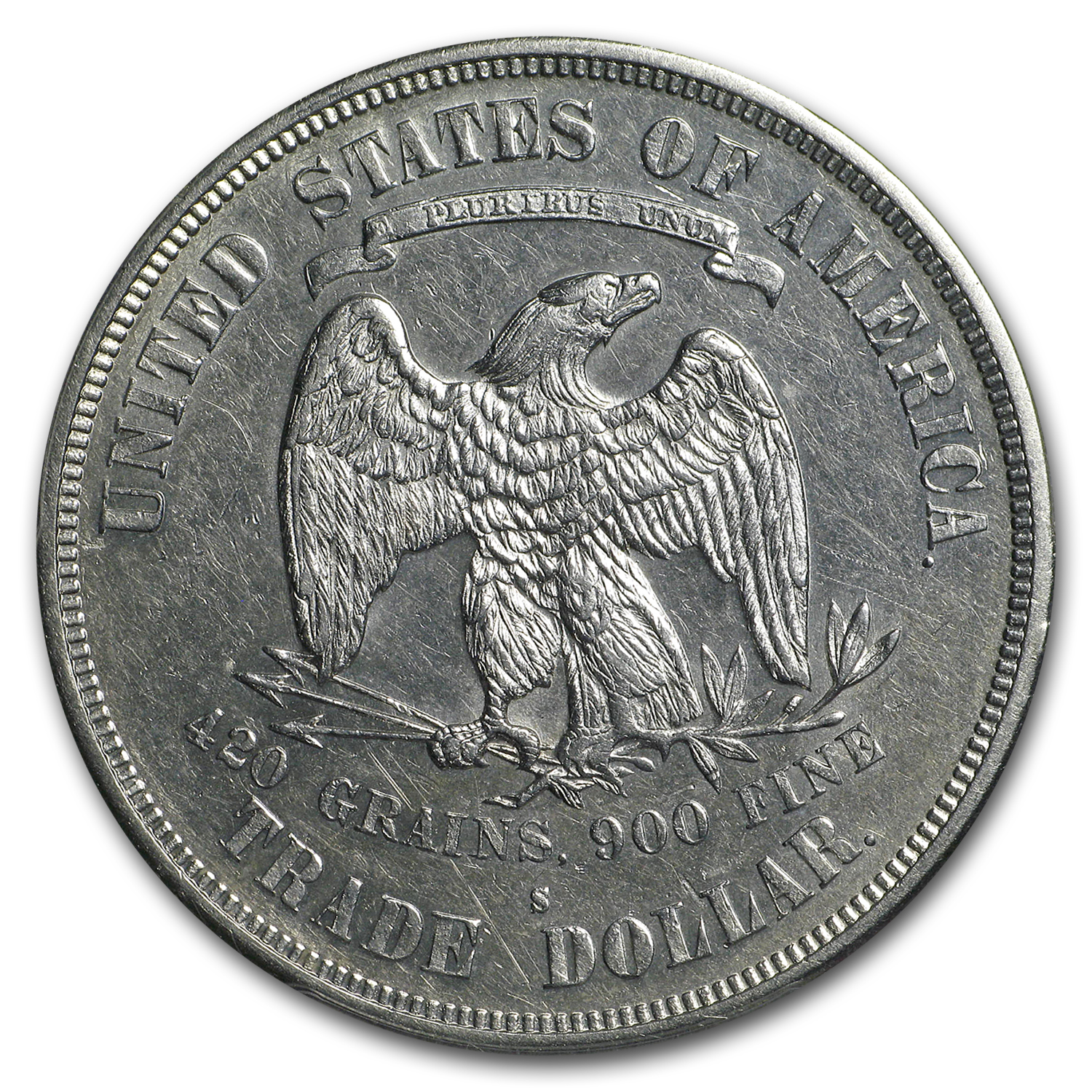 1878/4 NGC AU 55 Colombia 5 Decimos Medellin 50 Centavos