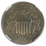 1874 Shield Nickel MS-65 NGC