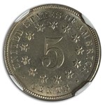 1874 Shield Nickel MS-65 NGC