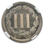 1874 Three Cent Nickel PF-66 Cameo NGC