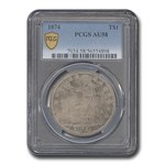 1874 Trade Dollar AU-58 PCGS
