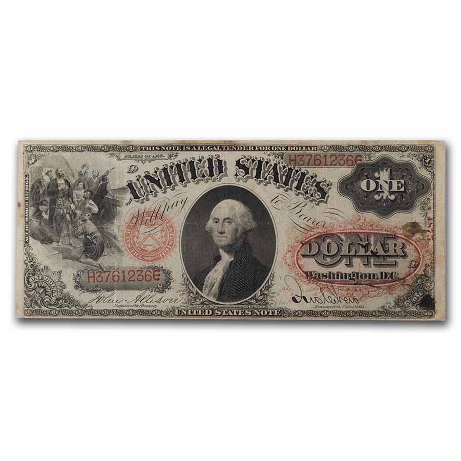 1875 $1.00 Legal Tender George Washington CU (Fr#20)