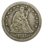 1875-1878-CC Carson City Liberty Seated Quarter Culls