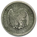 1875-1878 Twenty Cent Piece Avg Circ