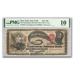 1875 $2.00 New York, New York VG-10 PMG (Fr#387B) CH#905