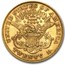 1875 $20 Liberty Gold Double Eagle AU