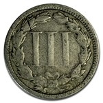 1875 3 Cent Nickel VG