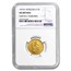 1875 A Venezuela Gold 5 Venezolanos Simon Bolivar AU Details NGC