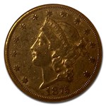 1875-CC $20 Liberty Gold Double Eagle XF-45 NGC