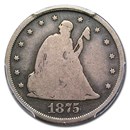 1875-CC Twenty Cent Piece Good-6 PCGS