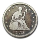 1875-CC Twenty Cent Piece VG-10 PCGS