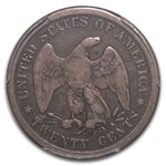 1875-CC Twenty Cent Piece VG-8 PCGS