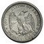 1875-CC Twenty Cent Piece XF