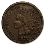 1875 Indian Head Cent VF