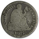 1875 Liberty Seated Dime Good
