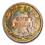 1875 Liberty Seated Dime PR-67 PCGS