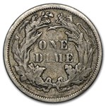 1875 Liberty Seated Dime VF
