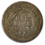 1875 Liberty Seated Dime VG