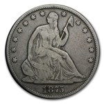 1875 Liberty Seated Half Dollar VG