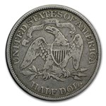 1875 Liberty Seated Half Dollar VG