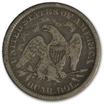 1875 Liberty Seated Quarter Fine