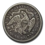 1875 Liberty Seated Quarter VF