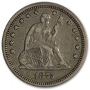 1875 Liberty Seated Quarter XF